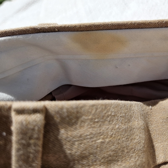 Banana Republic The Sloan Fit Womens Ankle Pant Brown Size 10 with Pockets - Picture 2 of 9